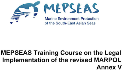 View: International Convention for Prevention of Pollution from Ships ANNEX V - Training Course