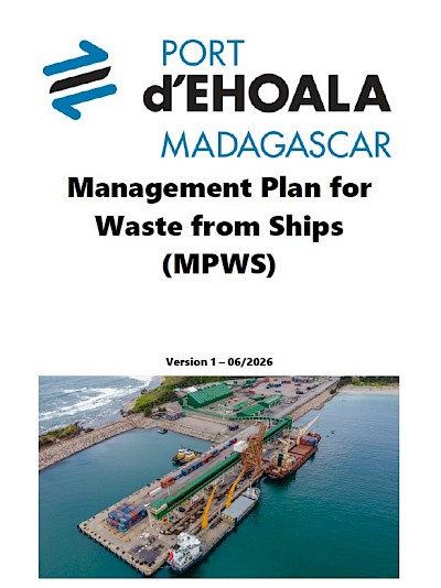 View: Port d'Ehoala Madagascar: Management Plan for Waste from Ships (MPWS)